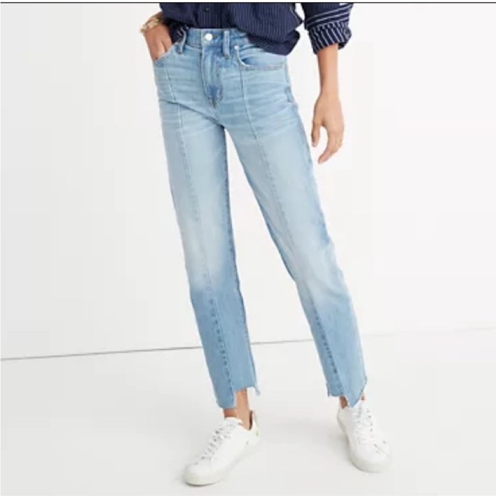 Madewell cruiser straight jeans